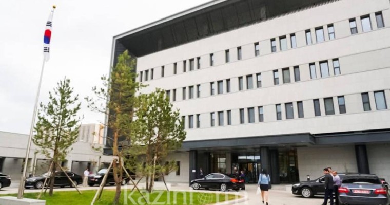 韩国驻哈萨克斯坦大使馆新馆揭幕