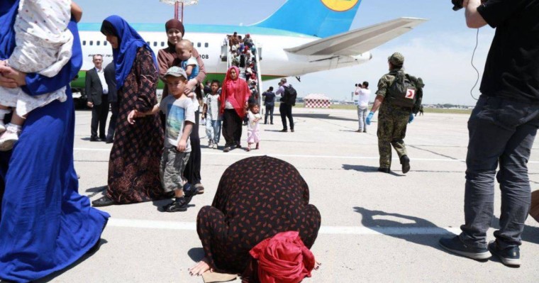 Өзбекстан Сириядағы 156 азаматын жеткізгенін хабарлады