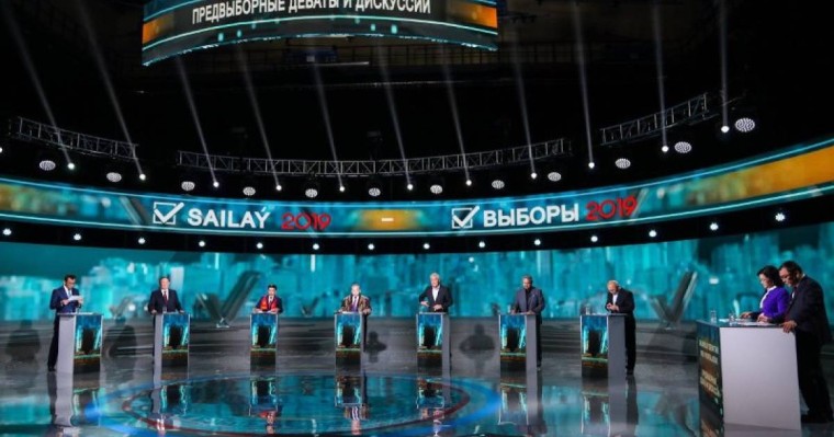 2019哈萨克斯坦总统大选：候选人参加电视辩论