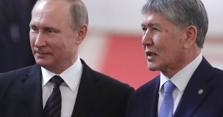 Мәскеуге барған Атамбаев Путинмен кездесті