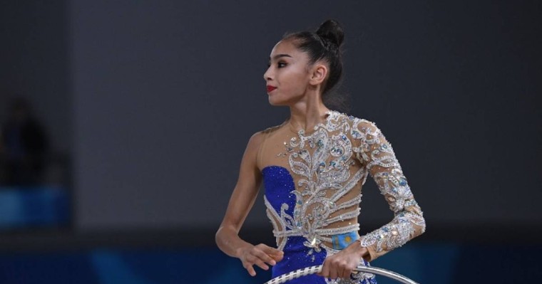 霍隆艺术体操大奖赛：哈萨克斯坦选手摘得铜牌