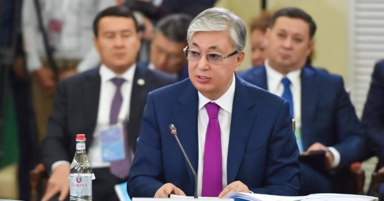 托卡耶夫总统出席欧亚经济委员会最高理事会会议