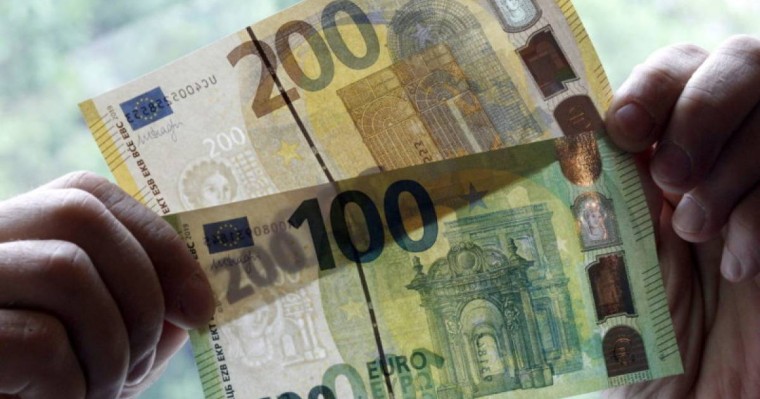 新版100欧元和200欧元纸币开始流通