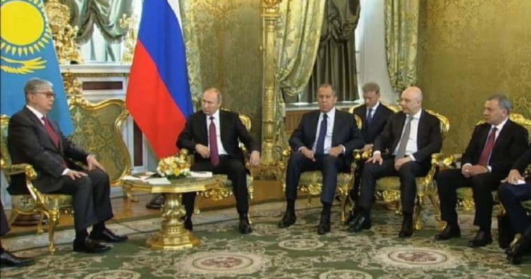 Қасым-Жомарт Тоқаев пен Владимир Путиннің кездесуі – онлайн-транслация