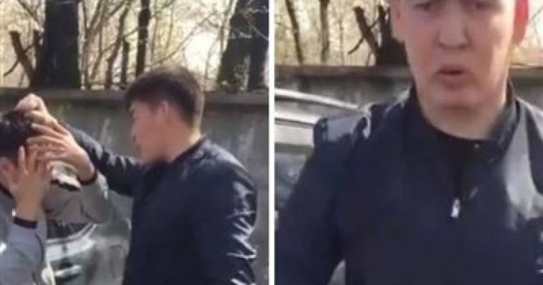 Түркістан облысында ер адамның бетіне түкірген полицей жұмысынан қуылды