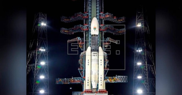 印度成功发射“月船2号”月球探测器