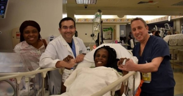 Әйел адам 9 минутта 6 нәресте босанған