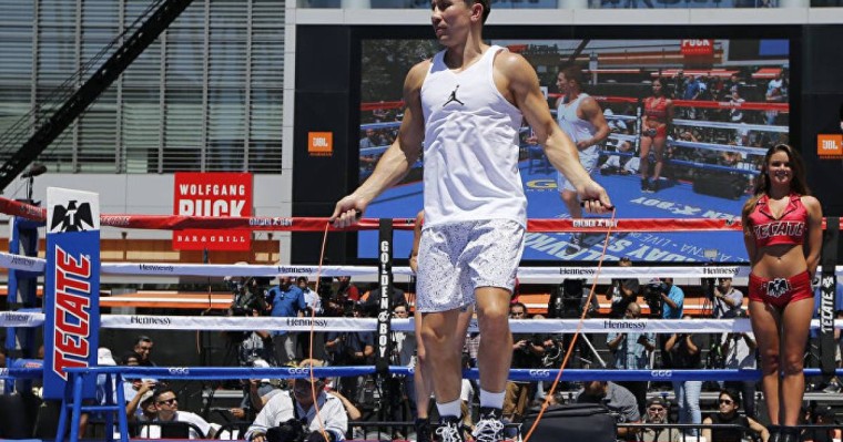 "Майкл Джексонды көрсетемін!" Головкин журналистердің көңілін көтерді – видео