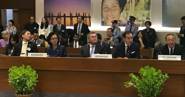 哈萨克斯坦代表团出席联合国亚太经社会第75届年会