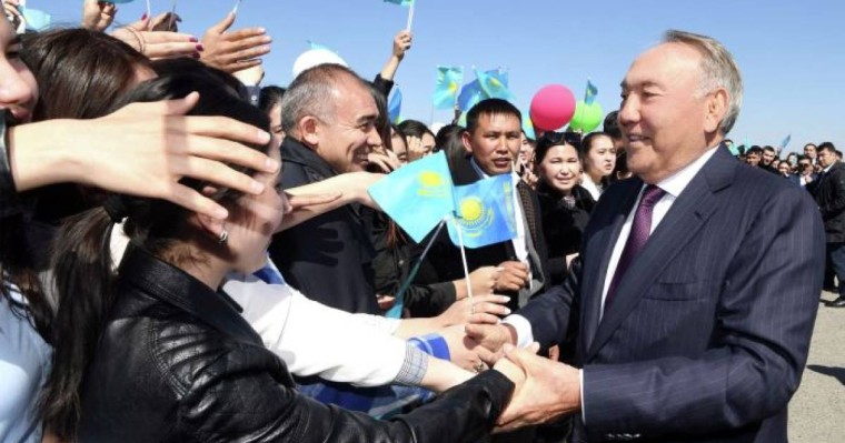 "Соның бәрі елдің қамы" Назарбаев өзі туып-өскен Шамалған ауылына келді