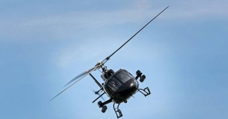 Шуда жас жұбайлар тойға тікұшақпен барды