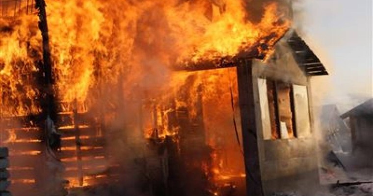 ШҚО-да жойқын өрт екі сәбидің өмірін жалмады