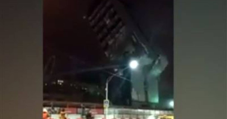 Мәскеуде 12 қабатты ғимарат опырылып құлады