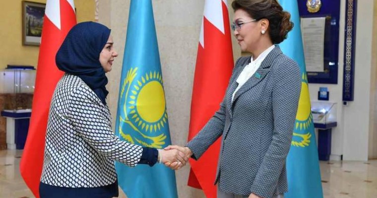 纳扎尔巴耶娃会见巴林众议院议长