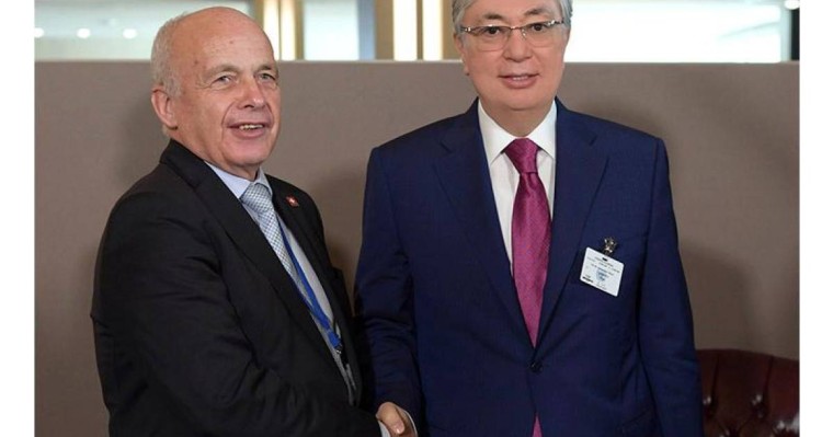 托卡耶夫：瑞士是哈萨克斯坦在欧洲的重要伙伴