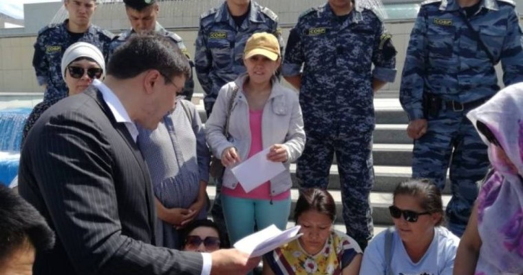 Нұр-Сұлтанда көпбалалы аналар тағы да бас көтерді