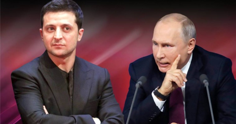 Путин мен Зеленский алғаш рет телефон арқылы сөйлесті