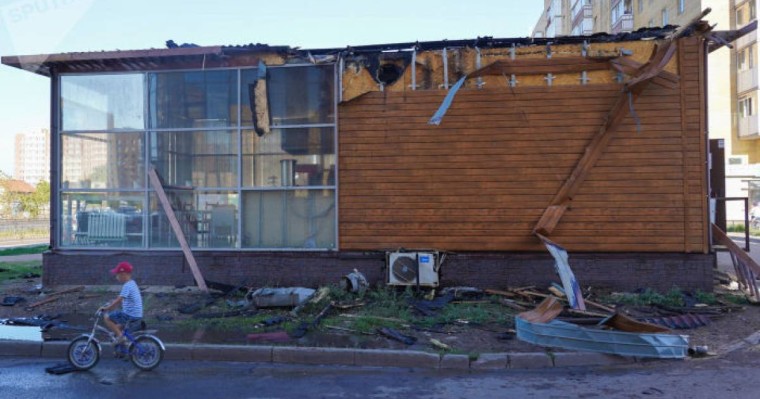 Елордада дөнерхана өртенді – видео  