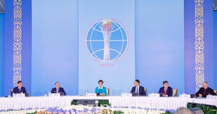 世界和传统宗教领袖大会提议为成员授予«志愿大使»称号