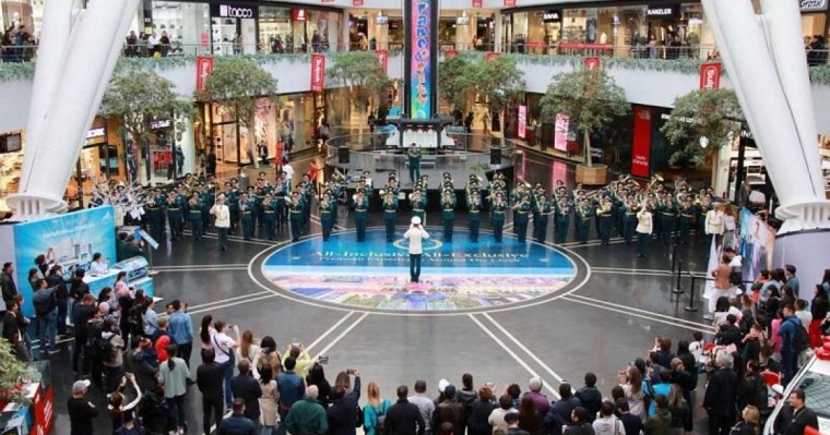 哈萨克斯坦军事乐团大赛在努尔-苏丹举行