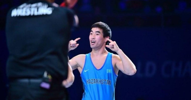 摔跤世锦赛：哈萨克斯坦代表团收获第三枚奖牌
