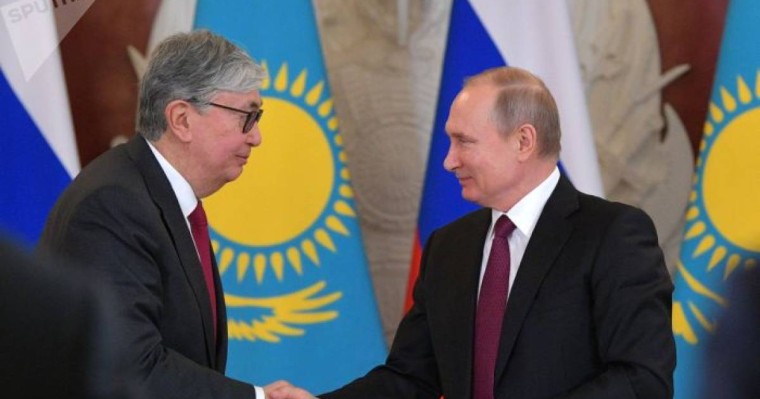 Владимир Путин Қасым-Жомарт Тоқаевтың туған күнімен құттықтады