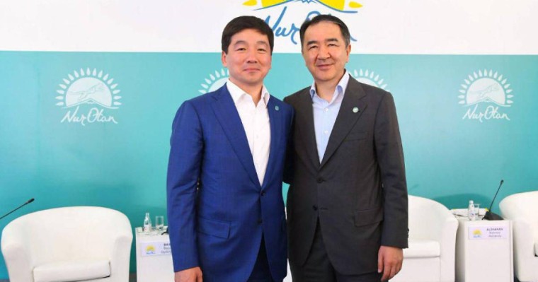 萨金塔耶夫当选祖国之光党阿拉木图市分部主席