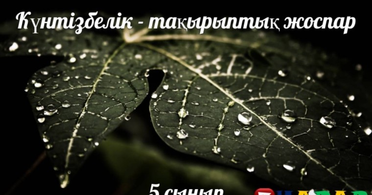Күнтізбелік - тақырыптық жоспар жинағы
		Күнтізбелік - тақырыптық жоспар: Көркем еңбек [қыздар] (5 сынып)
