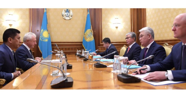 托卡耶夫会见Polymetal集团公司代表