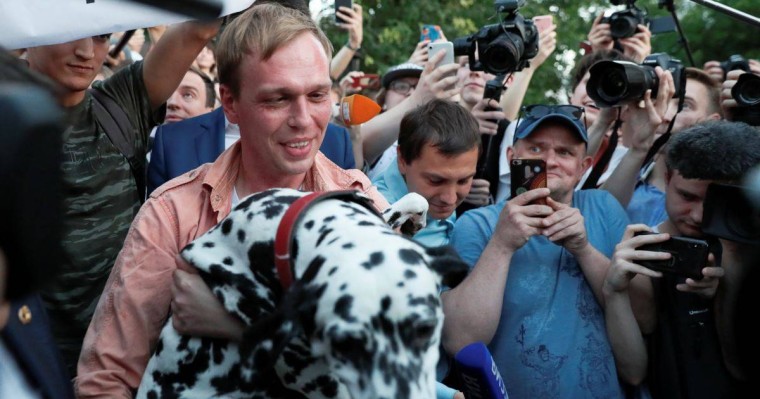 Ресейлік журналист Иван Голуновтың ісін Тергеу комитеті алды