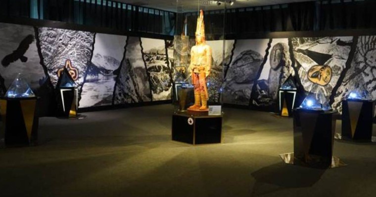 哈萨克斯坦国家象征“金人”在鞑靼斯坦展出