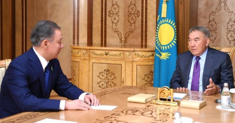 努尔苏丹·纳扎尔巴耶夫接见努尔兰·尼格马图林