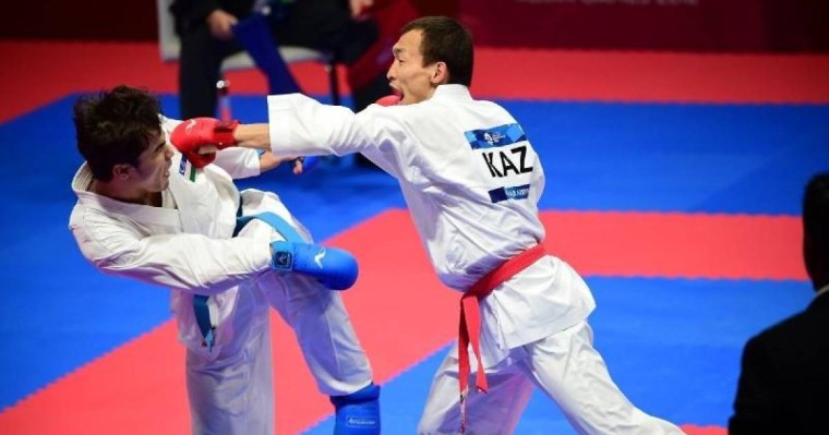 哈萨克斯坦运动员闯入空手道超级联赛东京站决赛