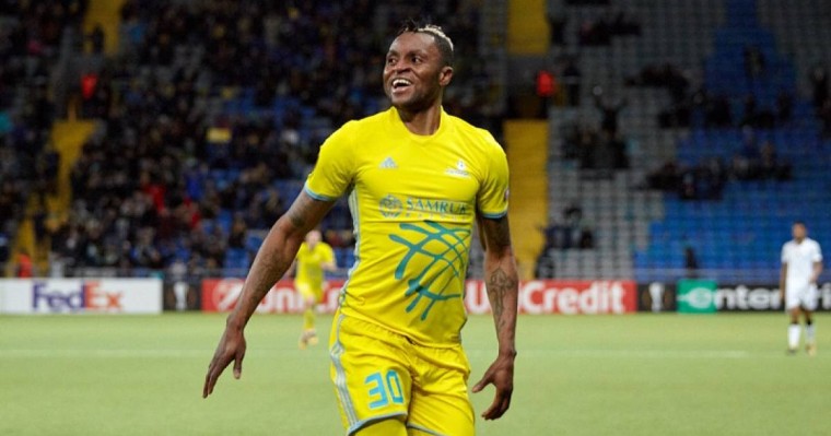 阿斯塔纳球队外援卡巴南加宣布离队