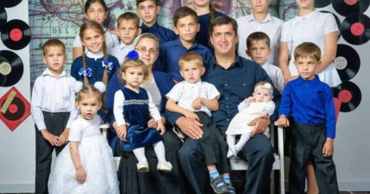 Қазақстандағы ең үлкен отбасы Култышевтар шаңырағында 16 сәби дүниеге келді.