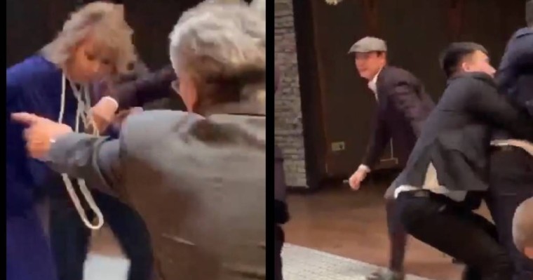 Эстрада әншілердің қырғын төбелескен видеосы тарады