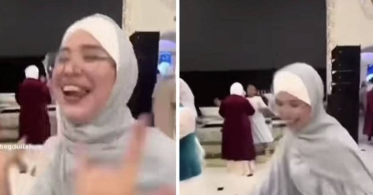 “Қымыз ішкен бе” - Қазнетте хиджабтағы бойжеткеннің биі қызу талқыға түсті