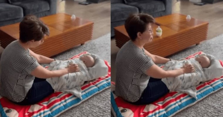 Немересін аяғына салып тербеткен Роза Рымбаева жұртты сүйсінтті