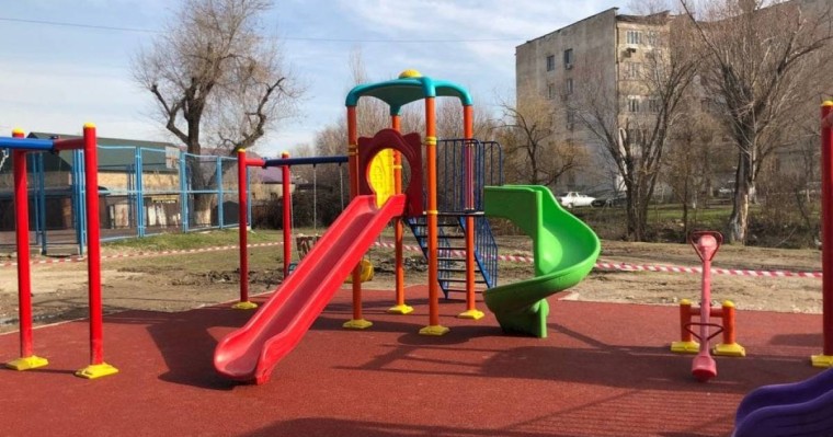 Биыл еңбекші ауданында жаңа 3 спорт алаңшасы орнатылады