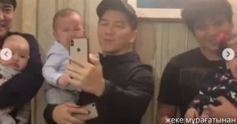 «Мейрамбек сияқты жүрекпен жылайды»: Сәкен Майғазиев 5 жастағы қызды таныстырды (ВИДЕО)