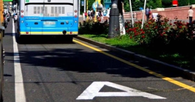Қазақстанда автобус жолағымен көліктің барлық түрінің жүруіне рұқсат етіледі