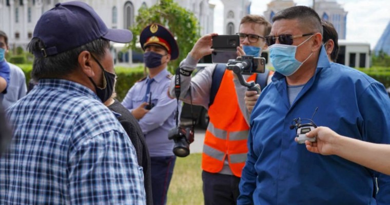 6 маусымдағы рұқсат етілмеген митинг: 53 адам ұсталды - Қазақстан жаңалықтары