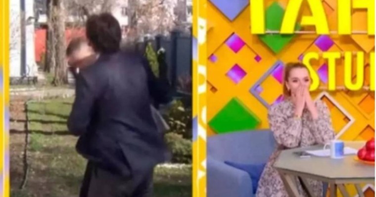 Актер Жан Байжанбаев тікелей эфирде журналисті ұрып жіберді (видео)