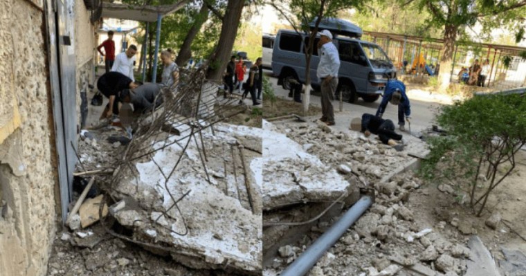 Ақтауда басына бетон құлаған адамның өліміне куәгерлер дәрігерлерді кінәлайды