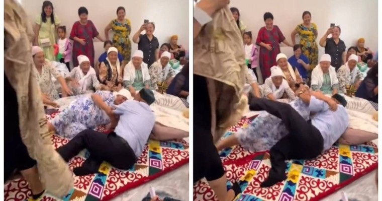 "Осы салттың керегі не?": Қариялардың көрпе астындағы іс-әрекеті көпшіліктің ашуына тиді