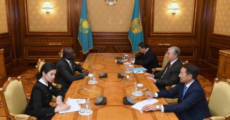 托卡耶夫总统会见全面禁止核试验条约组织执行秘书泽尔博