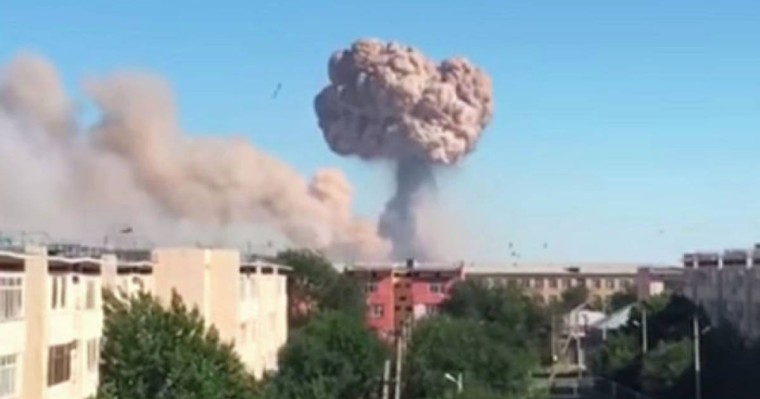 Арыстағы жарылыс: тұрғындарды қаладан шұғыл көшіріп жатыр