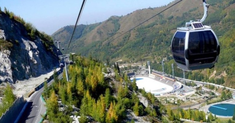 Медеуде өрт шықты