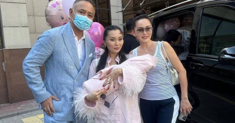 Төртінші рет қызды болған Баян Мақсатқызы перзентханадан шықты