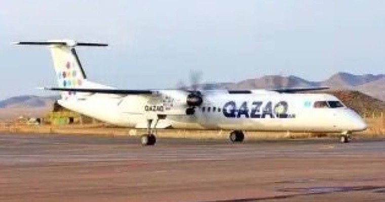  Қостанай әуежайында Qazaq Air ұшағының  дөңгелегі өртенді